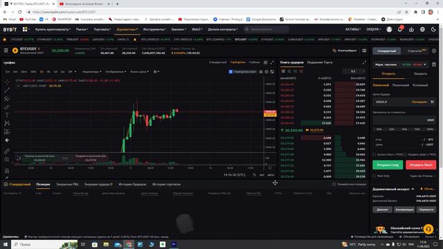 Байбит Фьючерсы, Как Правильно Торговать Новичку на bybit ( стоп - лосс, лимитный ордер, тэйк ) смотреть онлайн