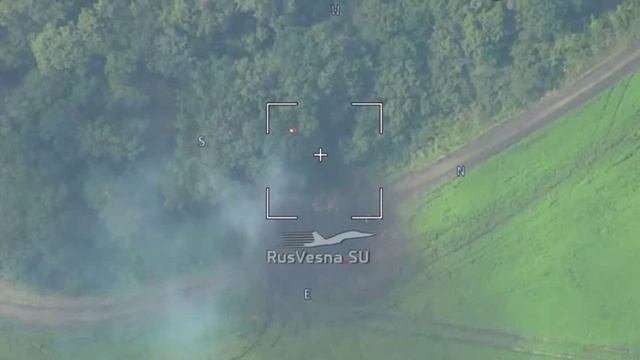 Артёмовское_ Вскрыто и уничтожено скопление укро-техники расчётом 2А65 Мста.