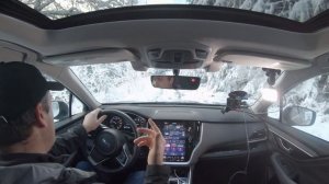 Subaru X-Mode Winter Snow Test - Outback Onyx XT