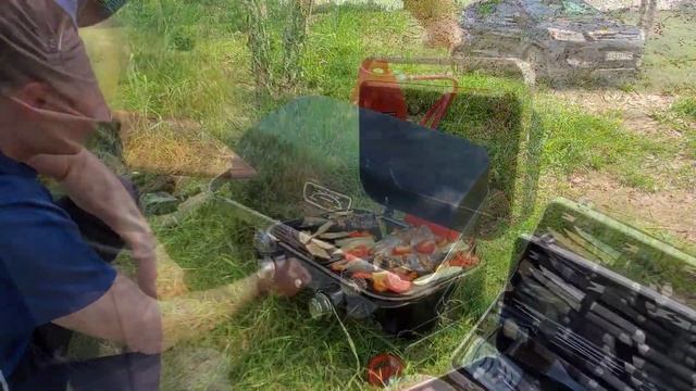 Жарим форель на газовом гриле Campingaz Attitude 2100 LX смотреть онлайн