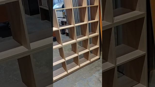 стеллаж перегородка, для зонирования смотреть онлайн