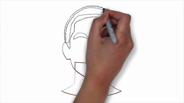 Как нарисовать карандашом лицо мужчины