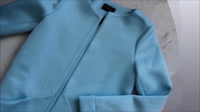 Куртка Figl M366 niebieski из неопрена смотреть онлайн