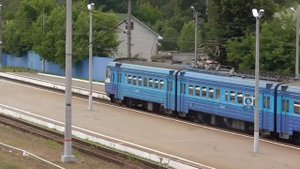 Бежица-железнодорожная станция в Бежицком районе Брянска. 2020