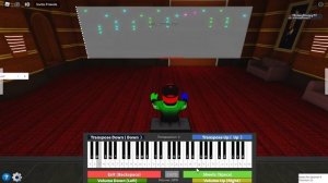 Playing Rush E On The Roblox Piano!