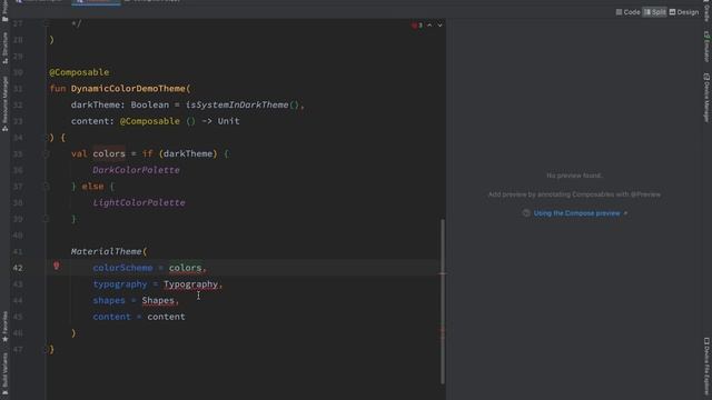 Implementing Dynamic Theme Color of Material 3 using Jetpack Compose | #Androidtutorial