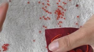 Подробный мастер класс: брошь крупный цветок мака из бисера и камней своими руками