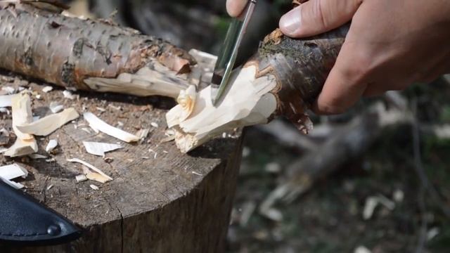 Нож ОХОТНИК МАЛЫЙ Кизляр. Уличный тест