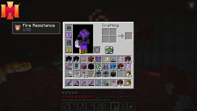 MINEPUR Season 3 "Hardest Advancement Uneasy Alliance" Ep33 with Akan22 -Minecraft 1.16.1- In Hindi