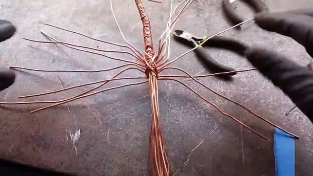 Copper Wire Scorpion Sculpture смотреть онлайн