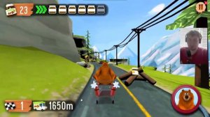 Гризли и Лемминги Аппетитная Гонка YAO interactiv