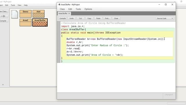 ICSE Board BlueJ | Java Programming - Input Values Using Buffered Reader смотреть онлайн