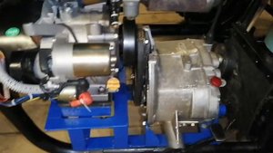 Мотоцикл с двигателем от мотоблока.