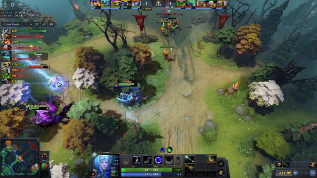 SumaiL- safelane Luna vs Death Prophet/Tiny | First 10 minutes смотреть онлайн