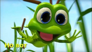 В траве сидел кузнечик 🦗☀️ Песенки для Детей