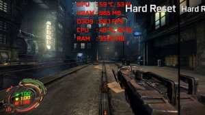 GTX 960 | FX-8320 Hard Reset Redux vs Hard Reset (Comparison) (1080p60FPS)