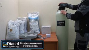 Обзор фильтра умягчения DFD 1354 с клапаном управления Runxin