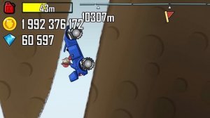 Hill Climb Racing - CAVE 49000m on Rally Car GamePlay