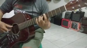 Test gitar akustik elektrik Fender CD60 All Mahoghany