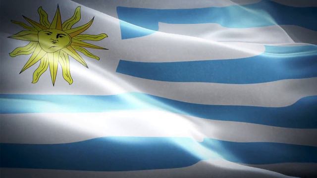 Uruguay anthem & flag FullHD / Уругвай гимн и флаг / Himno nacional y la bandera de Uruguay