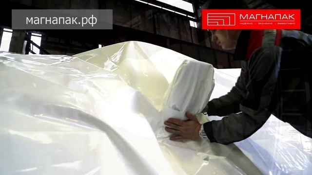 Компания МагнаПак. Упаковка дымовой трубы смотреть онлайн