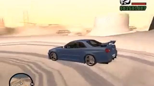 GTA SANANDREAS (ZIMA)----ДРИФТ НА УХЕ смотреть онлайн