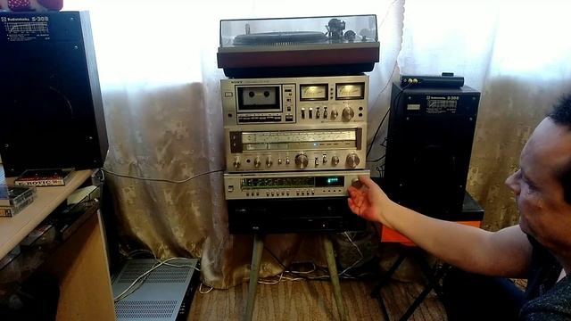 SONY-PHILIPS-Radiotehnika микс -стереосистема стойка