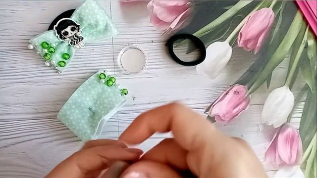 Бантики с бусинками из фетра #бантикиизфетра #бантикисбусинками #красивыебантики смотреть онлайн