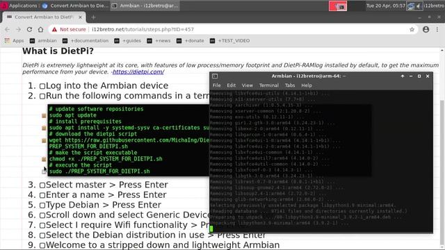 Convert Armbian to DietPi - Lightweight Debian OS for SBC смотреть онлайн