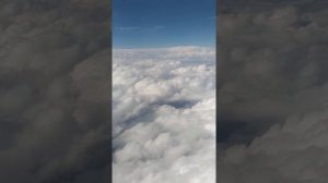 Полёт.Вид из самолета.Облака белогривые лошадки.28 июля 2020 г.