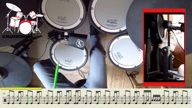 Maneskin - Zitti E Buoni (winner eurovision 2021) Drum Cover, Drum Karaoke, Sheet Music, Tutorial смотреть онлайн