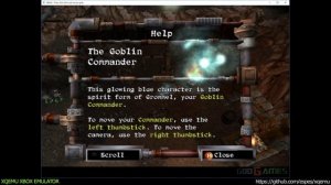 XQEMU Xbox Emulator - Goblin Commander: Unleash the Horde Ingame!