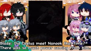 ☆Honkai Star Rail react to Caelus☆||HSR ~react||❈||Gacha Club||