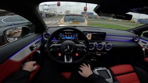 THE NEW MERCEDES AMG CLA 45 S 2024 TEST DRIVE