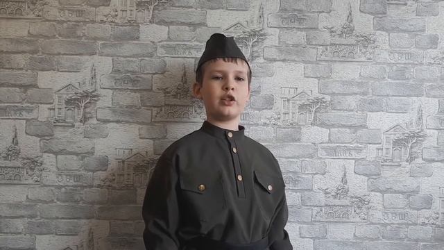 Юлия Олефир " День победы" (читает Мороз Вячеслав, 8 лет) смотреть онлайн