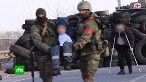 Российские военные помогли мирным украинцам, укрывшимся в подвале черниговского предприятия