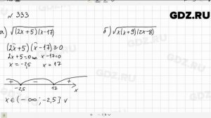 № 333 - Алгебра 9 класс Макарычев