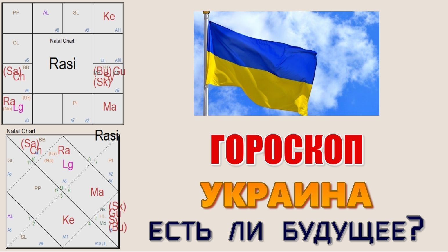 Украина. Гороскоп. Астропрогноз. Есть ли будущее у страны? Иллюзии и причины страданий населения