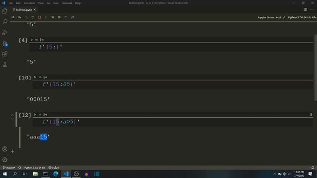 filter | float | format | f-strings | frozenset | Python Builtin Functions