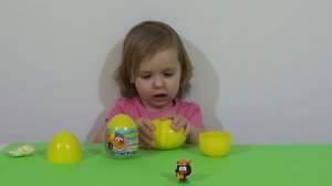 Смешарики яйца с сюрпризом открываем игрушки Smeshariki surprise eggs toys