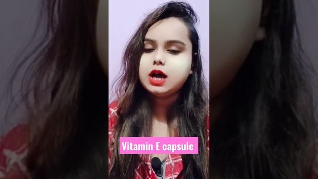 Vitamin E capsule for wrinkles #missdeepti #shorts #ytshorts #wrinkles