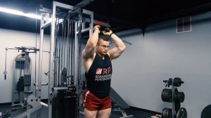 Rope Overhead Triceps Extension