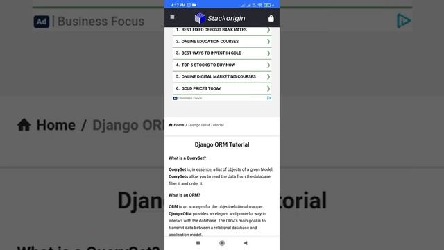 Django ORM tutorial #python #django #djangoframework #softwaredeveloper