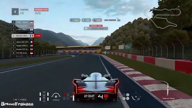Gran Turismo Sport - Kyoto Driving Park - Yamagiwa - McLaren Ultimate VGT - 1ère place смотреть онлайн
