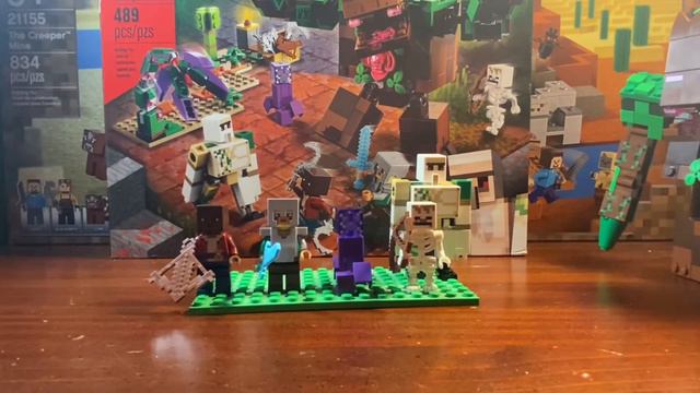 Lego Minecraft Dungeons 21176 The Jungle Abomination Review смотреть онлайн