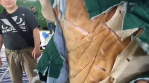 Метание ножа _Спец-3_ мастер Виталий Ким.