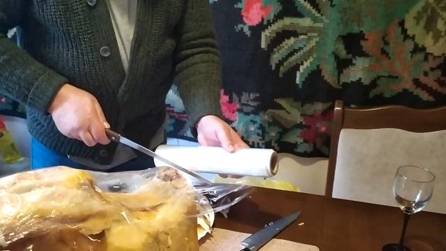 Хамон, учимся нарезать.