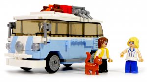 Собираем из LEGO автобус хиппи -  Sluban Models M38-B0707 Classic Hippy Bus