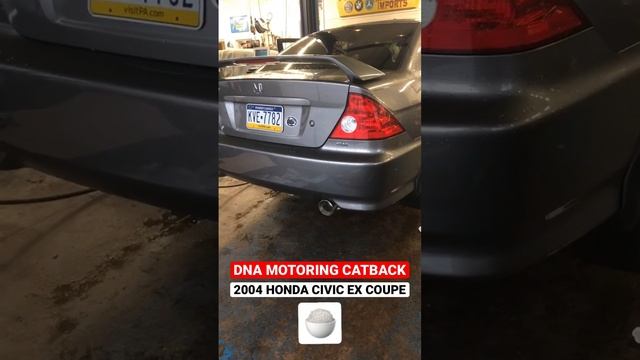 $130 instant ricer - Honda Civic with DNA Motoring Catback