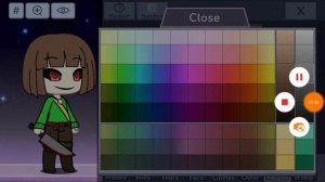 Making frisk, chara, and sans